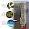 9' x 12" Pre-lit Feel Real® Frosted Artic Spruce Artificial Christmas Garland with Cones & 50 Clear Lights